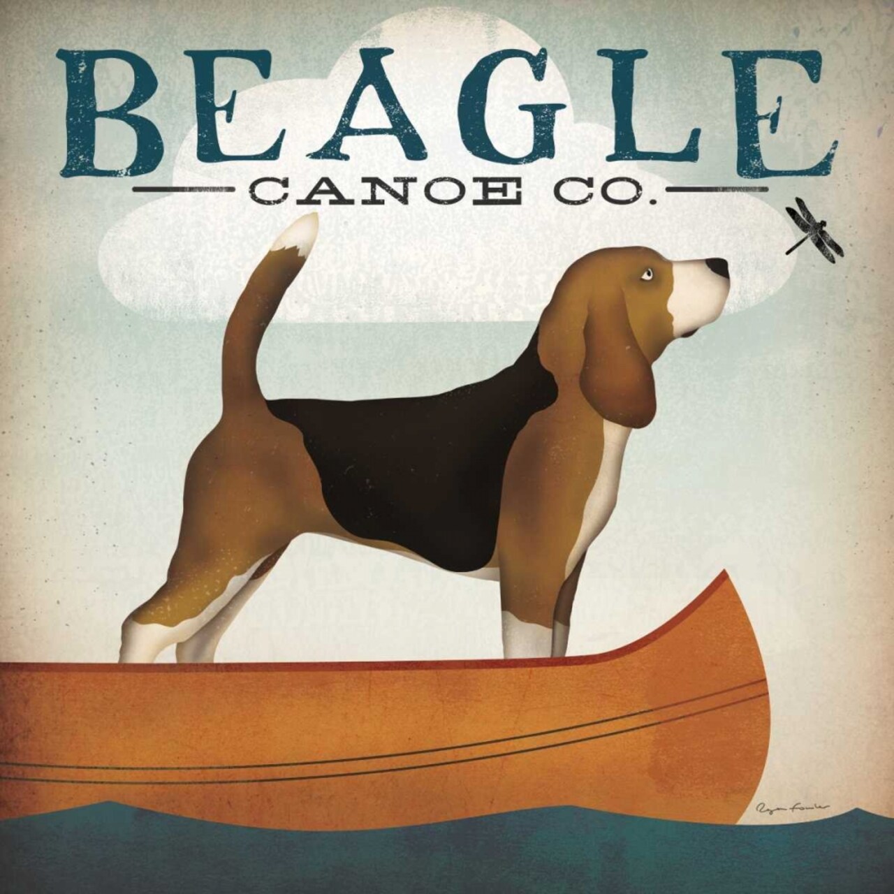 Beagle Canoe Co Poster Print by Ryan Fowler - Item # VARPDX13366